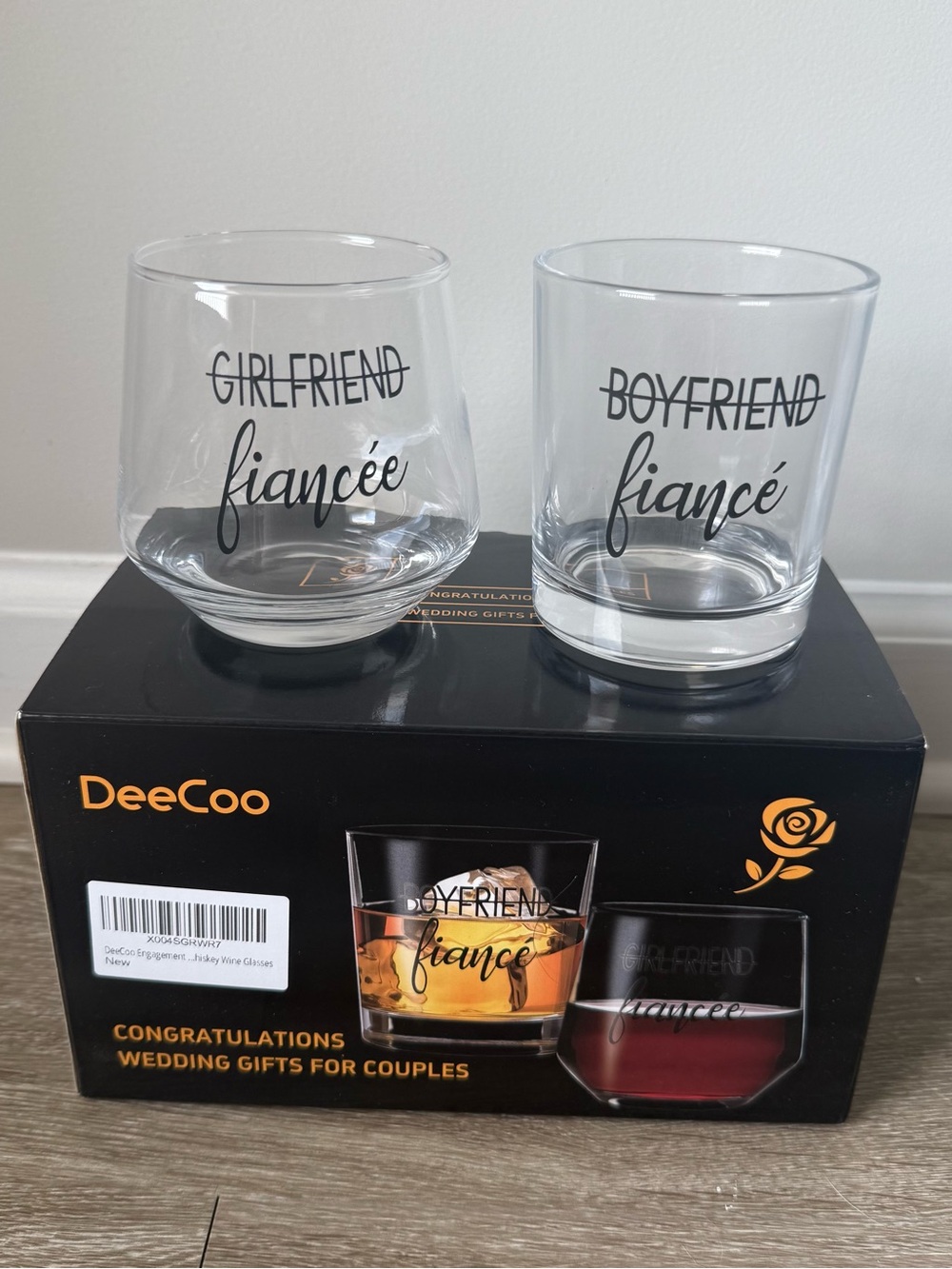 Glass set gift